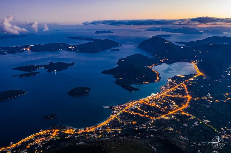 Λευκάδα: Μαγευτικές φωτογραφίες από την πρώτη υπερπανσέληνο του 2020