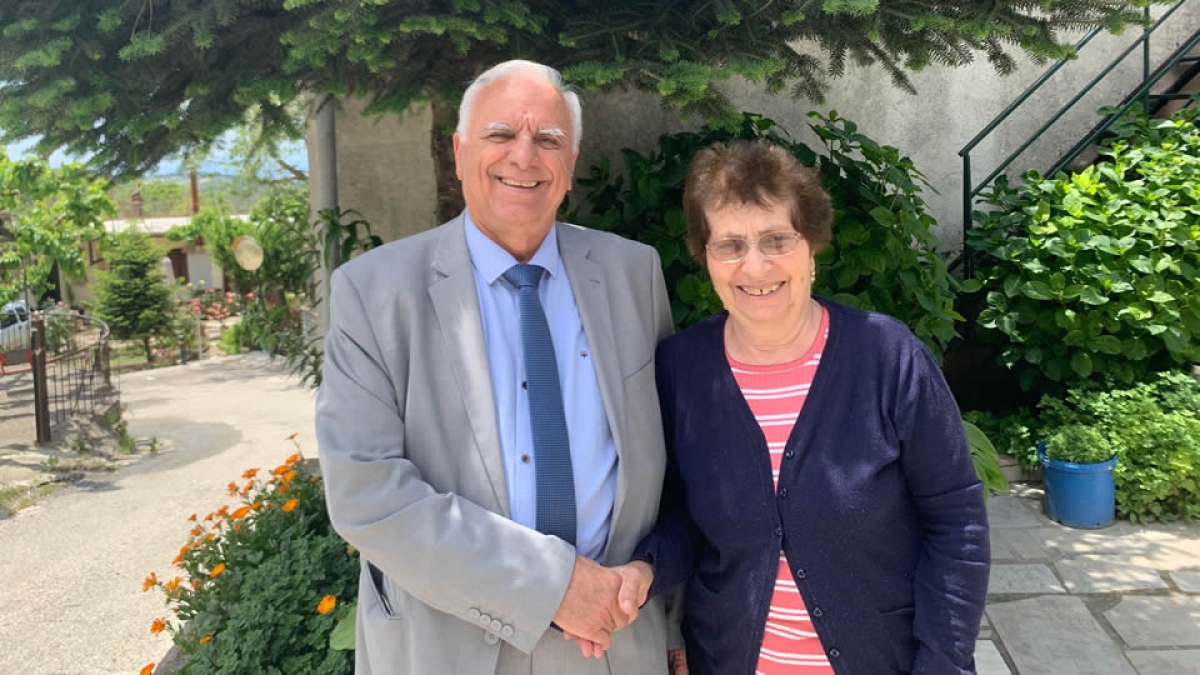 Συμπόρευση ΕΛΕΥΘΕΡΙΑΣ ΒΑΣΙΛΕΙΟΥ με τον υποψήφιο Δήμαρχο, ΘΑΝΑΣΗ ΛΥΡΟ