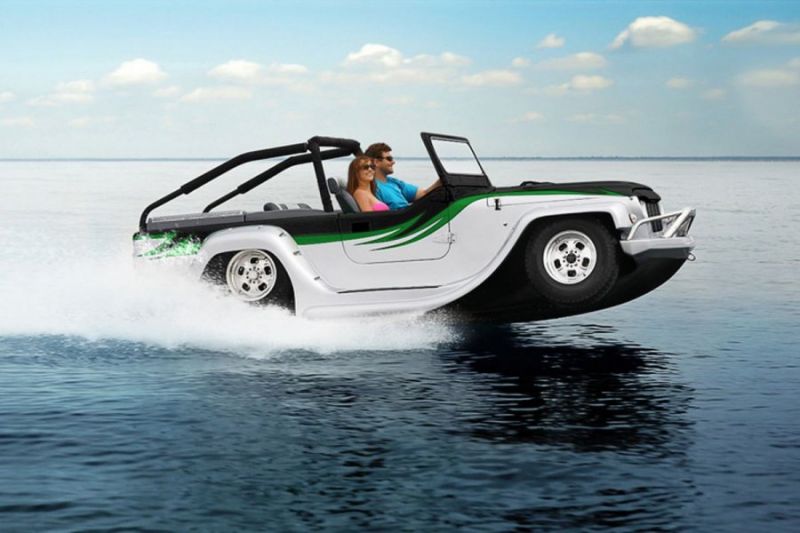 Δείτε το πρώτο αμφίβιο πυροσβεστικό τζίπ! (βίντεο,φωτό)