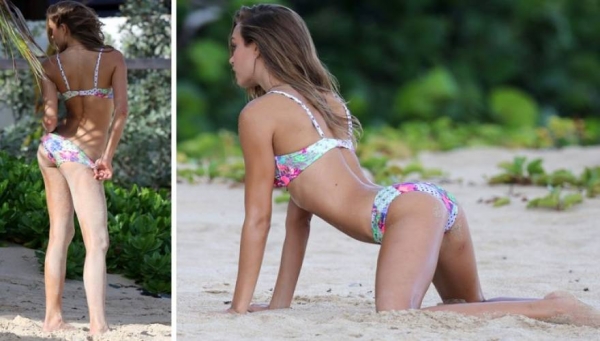 Η Josephine Skriver παίρνει πόζες στην Καραϊβική! [φωτο]