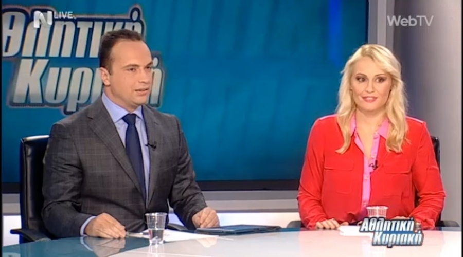 Αγρινιώτισσα παρουσιάστρια στην Αθλητική Κυριακή!