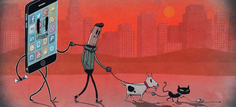 «Κολλημένοι» για την τεχνολογία -Εικόνες αποκαλύπτουν τη ζωή που δεν ζούμε [εικόνες]