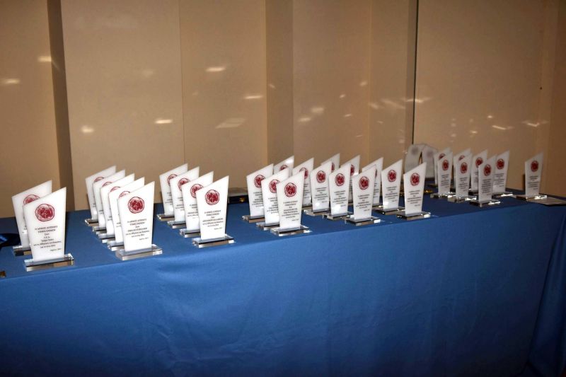 Τελετή βράβευσης αθλητών στο ΠΑΠΑΣΤΡΑΤΕΙΟ ΜΕΓΑΡΟ (18/2/2017)