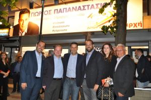 Με Κώστα Καραμανλή και Θόδωρο Ρουσόπουλο βρέθηκε ο Γιώργος Παπαναστασίου