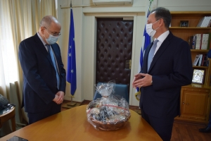 Η έρευνα και η παραγωγή στον αγροδιατροφικό τομέα στο επίκεντρο της συνάντησης Λιβανού με τον πρεσβευτή του Ισραήλ