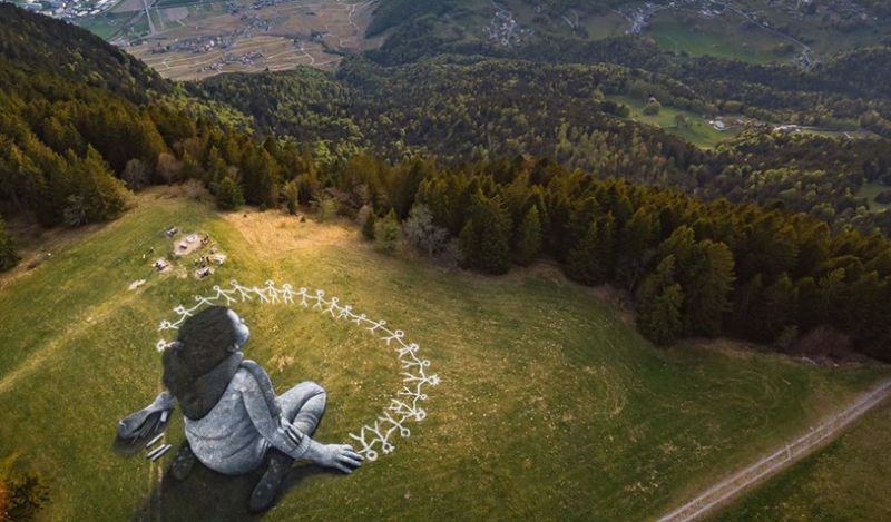Ο κόσμος μετά τον κορωνοϊό σε ένα γκραφίτι 3000