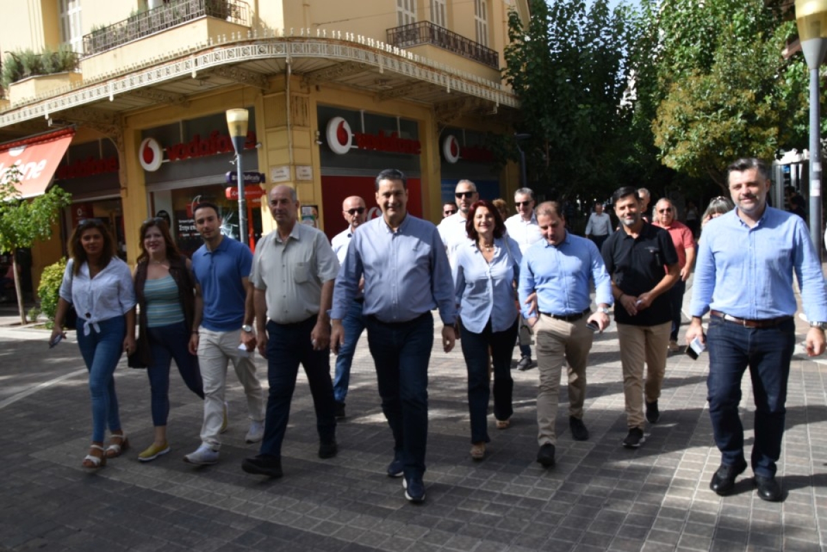 Συνεχίζει τις περιοδείες ο Γιώργος Παπαναστασίου σε περιοχές του Αγρινίου