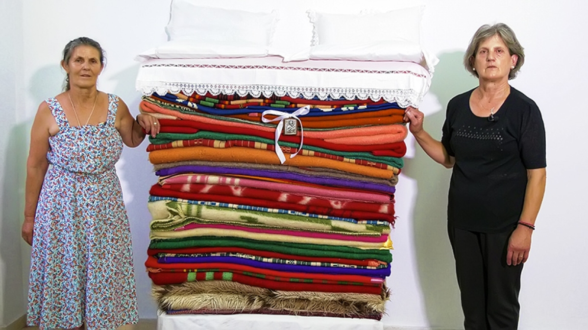 Greek Hellenic Villages |Τα προικιά της νοικοκυράς| Η ετοιμασία του Γοίκου