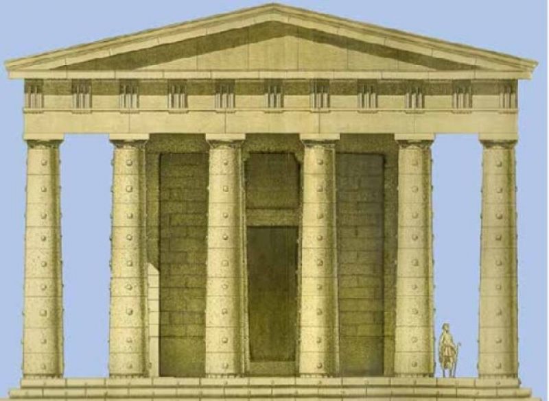 Ναός Στρατίου Διός, Ο Παρθενώνας της Δυτικής Ελλάδας