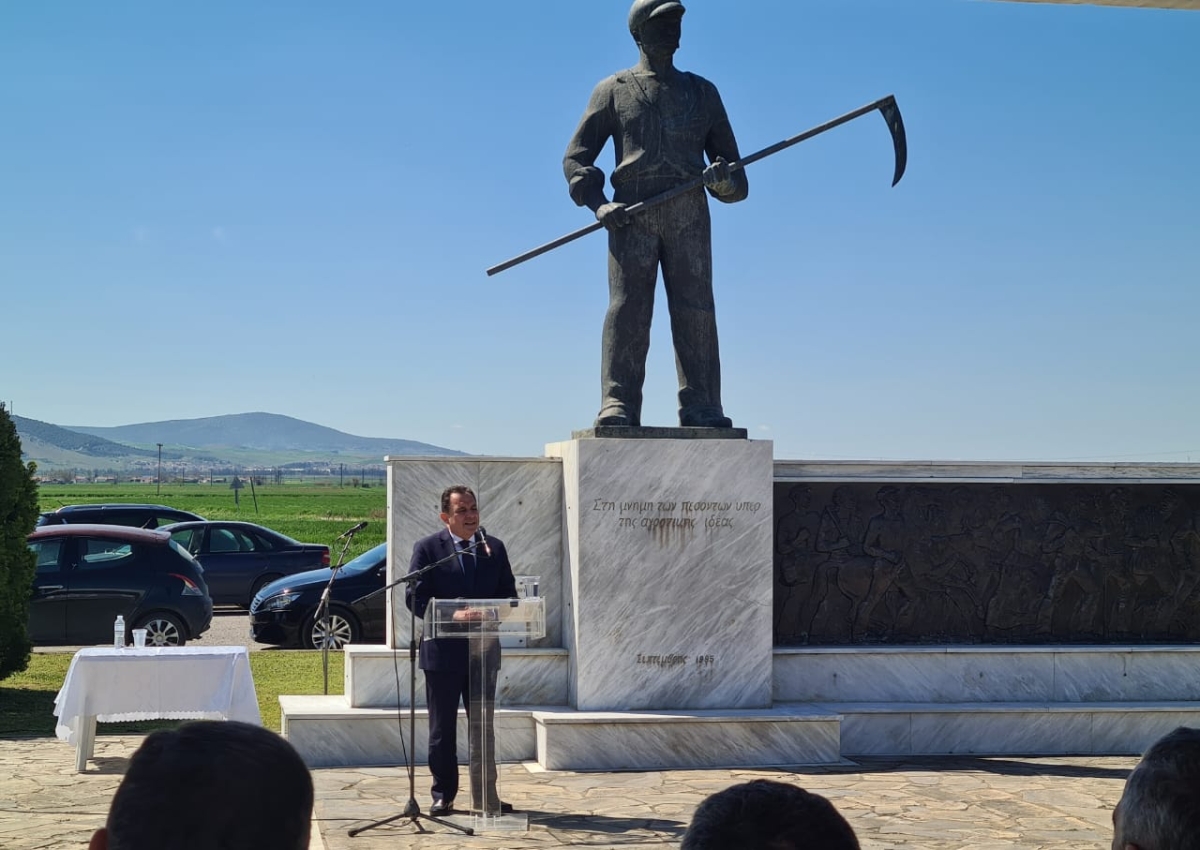 Γ. Γεωργαντάς από το Κιλελέρ: Τιμούμε τους αγώνες των αγροτών μας και παλεύουμε για το σήμερα και το αύριο του πρωτογενούς τομέα