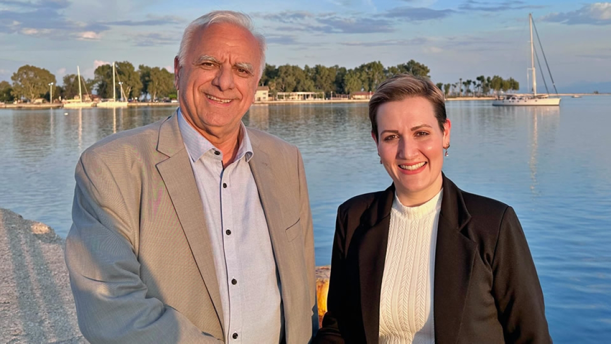 Συμπόρευση ΚΑΣΙΑΝΗΣ (ΑΝΝΥΣ) ΘΕΟΔΩΡΑΚΗ με τον υποψήφιο Δήμαρχο Ι.Π. Μεσολογγίου, Θανάση Λύρο