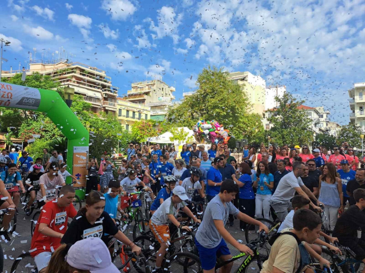 Αγρίνιο: Mε μεγάλη συμμετοχή το “Τρέχω, βαδίζω, ποδηλατώ” (εικόνες &amp; βίντεο)