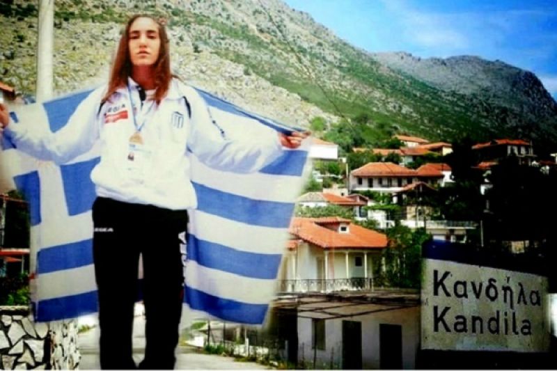 Ταεκβοντό: Χρυσό και Πρωταθλήτρια Ελλάδας η Κανδηλιώτισσα Μαρία Λεκατσά