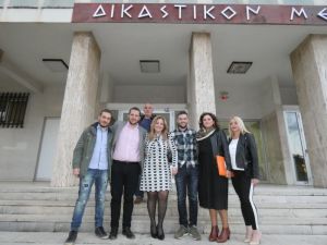 Η Χριστίνα Σταρακά κατέθεσε το ψηφοδέλτιο του Συνδυασμού «Αγρίνιο Μπορείς» στο Πρωτοδικείο