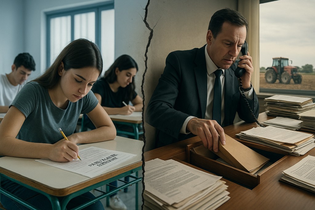 Δύο κόσμοι στο ίδιο κράτος με διαφορετικούς κανόνες. Πανελλαδικές εξετάσεις &amp; σκάνδαλο ΟΠΕΚΕΠΕ