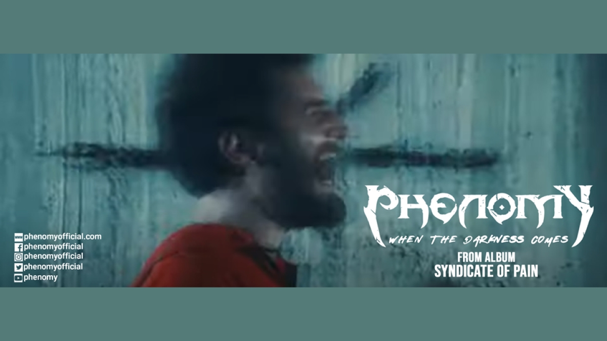 PHENOMY – single “When The Darkness Comes” από το άλμπουμ “Syndicate Of Pain”