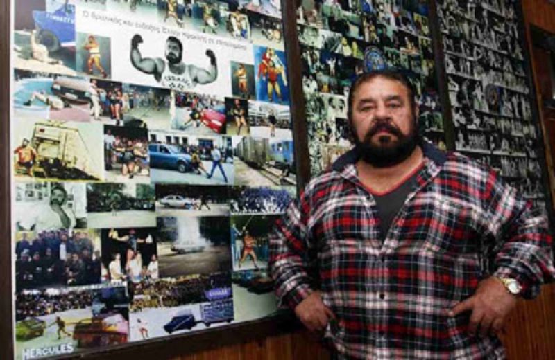 Γιώργος Τρομάρας: Ο… γίγαντας από την Αγία Σοφία Τριχωνίδας