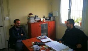 Περιοδεία Ν. Φαρμάκη στην Ηλεία και επίσκεψη στην πυρόπληκτη Στροφυλιά