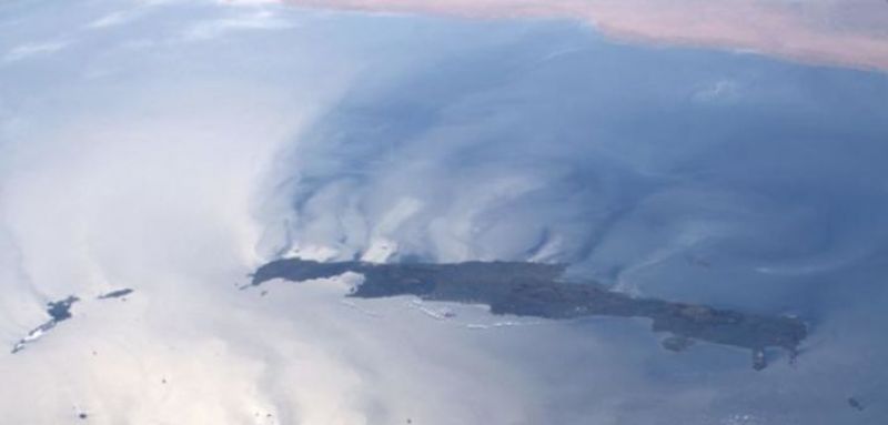 Απίστευτη φωτογραφία! Η Κρήτη και οι Κυκλάδες από το Διάστημα