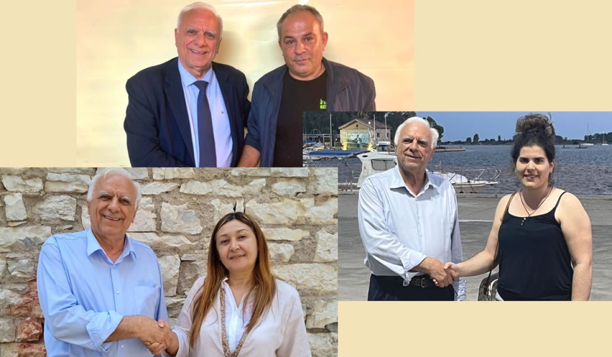 Άλλοι τρεις νέοι υποψήφιοι για το, συνδυασμό του υποψηφίου Δημάρχου Ι. Π. Μεσολογγίου, Θανάση Λύρου