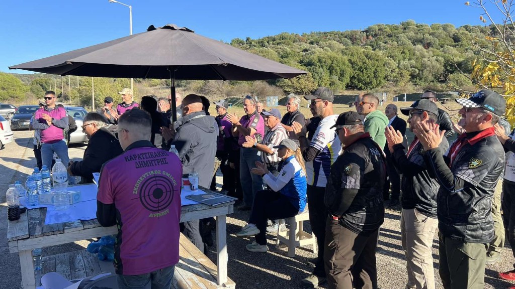 Αγώνες Πρακτικής Σκοποβολής στο σκοπευτήριο Αγρινίου με συμμετοχές από πολλές πόλεις την Ελλάδας