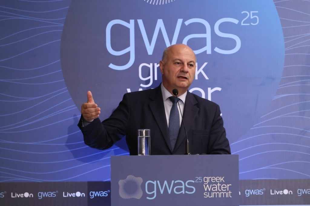 Εθνικό σχέδιο για το νερό παρουσίασε ο Υπουργός Αγροτικής Ανάπτυξης και Τροφίμων στο Greek Water Summit 2025