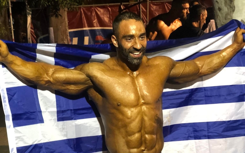 Σπύρος Τσουτσάνης: Δεύτερος Mister Universe ο γυμναστής των Εθνικών Καλλιστείων GS HELLAS
