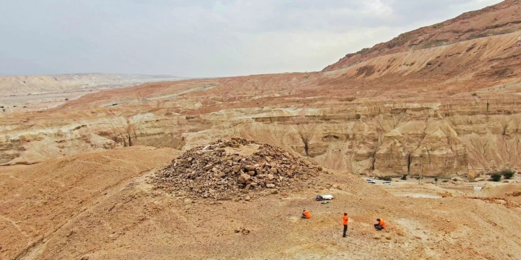 Ανακαλύφθηκε πυραμίδα της ελληνιστικής περιόδου στη μέση της ερήμου της Ιουδαίας