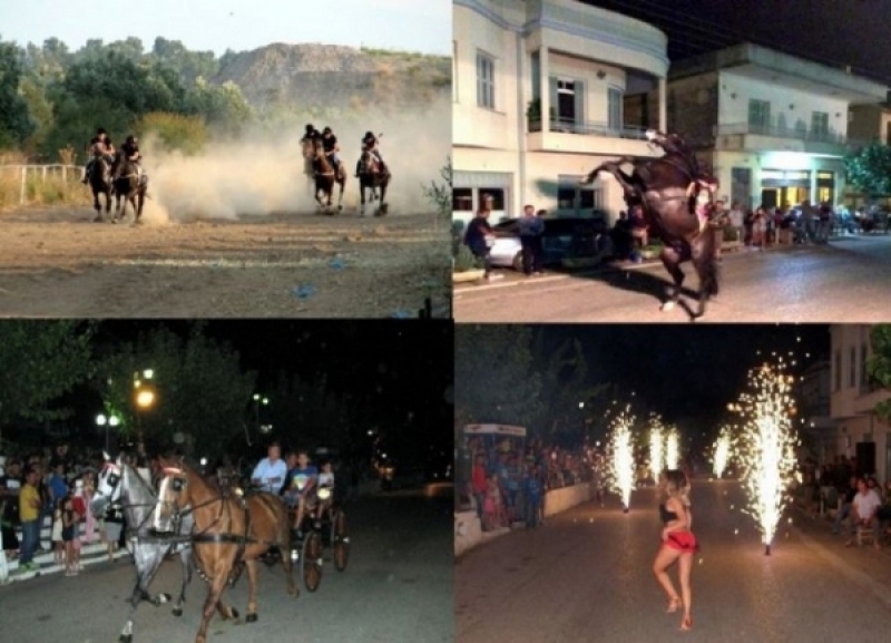 Ιπποδρομίες και επίδειξη στο Ευηνοχώρι