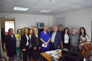 Επίσκεψη στο Γενικό  Νοσοκομείο Χαντζηκώστα  πραγματοποίησε σήμερα, ο υποψήφιος Δήμαρχος Ιερής Πόλης Μεσολογγίου Κώστας Λύρος