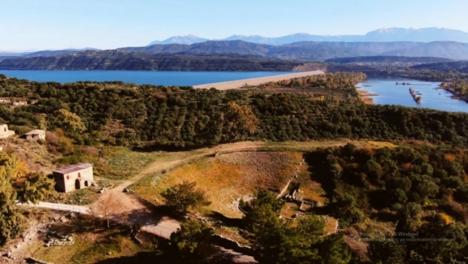 Βίντεο με τις τεχνικές λίμνες Κρεμαστών, Καστρακίου και Στράτου απο ψηλά