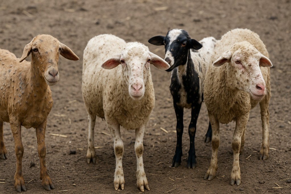 Επιβεβαιώθηκαν τέσσερα κρούσματα ευλογιάς των αιγοπροβάτων στην περιοχή της Ναυπακτίας