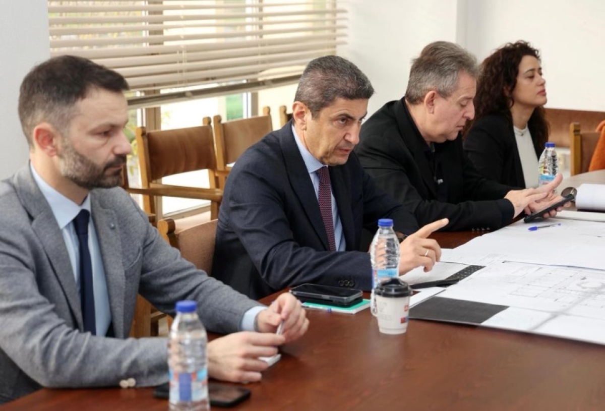 Σύσκεψη ΥπΑΑΤ Λευτέρη Αυγενάκη με υπηρεσίες και φορείς του ΥΠΠΑΤ