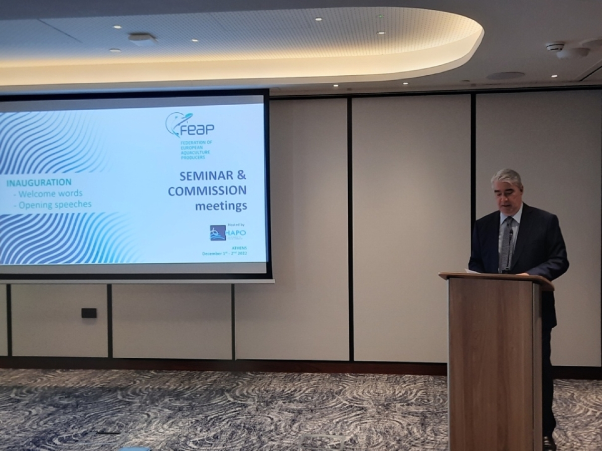 Σ. Κεδίκογλου: Στόχος η ενίσχυση της ανταγωνιστικότητας των υδατοκαλλιεργειών