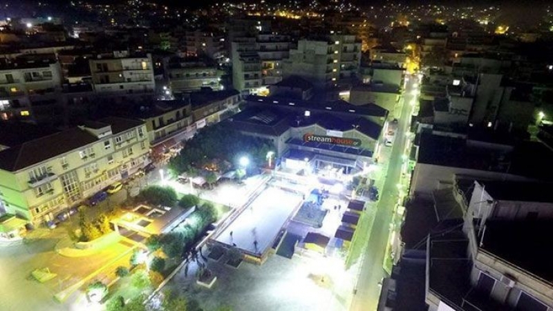 Εντυπωσιακές αεροφωτογραφίες από το παγοδρόμιο στο Αγρίνιο (ΦΩΤΟ)