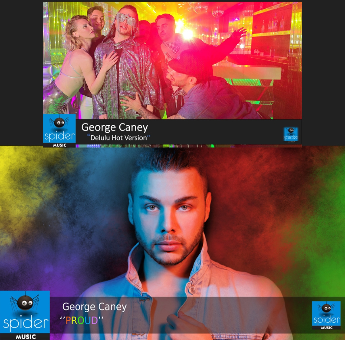 George Caney –“Delulu” και “Proud” από την Spider Music