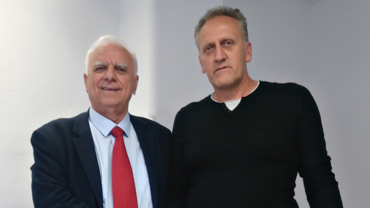 Συμπόρευση ΓΙΩΡΓΟΥ ΜΠΕΛΛΑ με τον υποψήφιο Δήμαρχο Ι.Π.Μεσολογγίου, ΘΑΝΑΣΗ ΛΥΡΟ