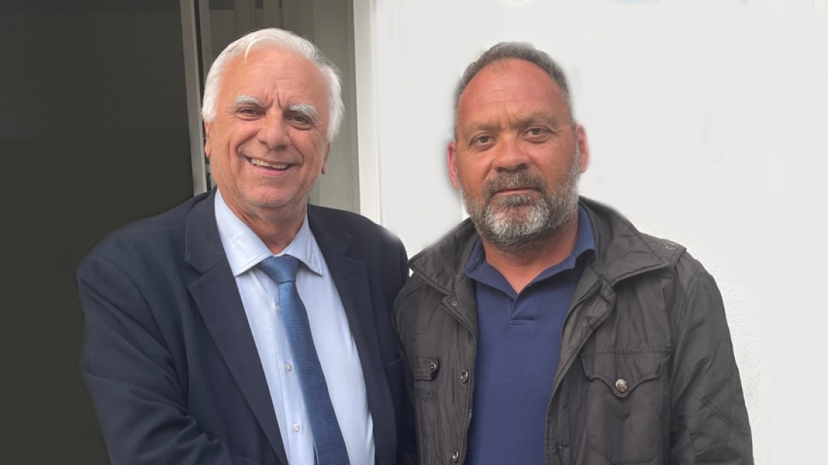 Συμπόρευση ΓΕΩΡΓΙΟΥ ΣΚΟΥΠΙΤΣΑ  με τον υποψήφιο Δήμαρχο Ι.Π. Μεσολογγίου, ΘΑΝΑΣΗ ΛΥΡΟ