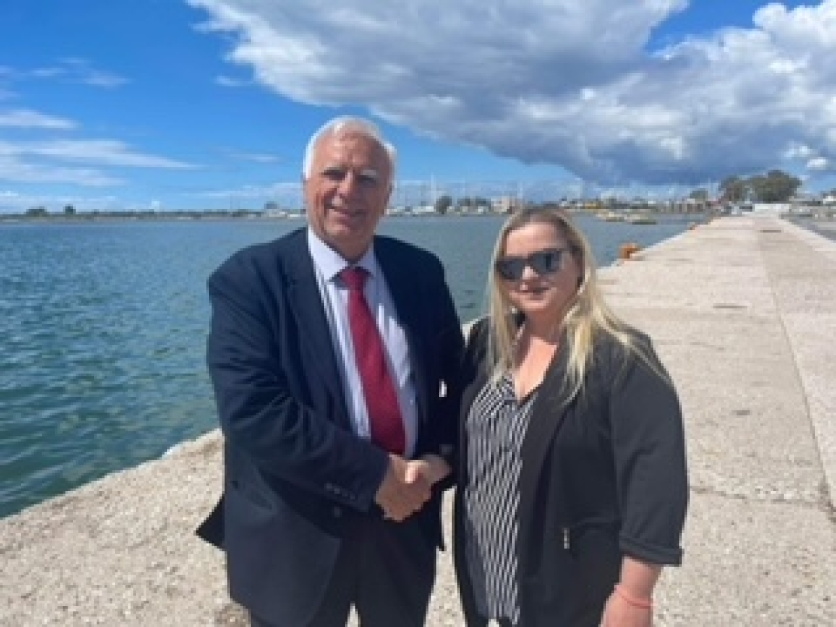 Συμπόρευση Δέσποινας Μεταξούλη με τον υποψήφιο Δήμαρχο, Θανάση Λύρο