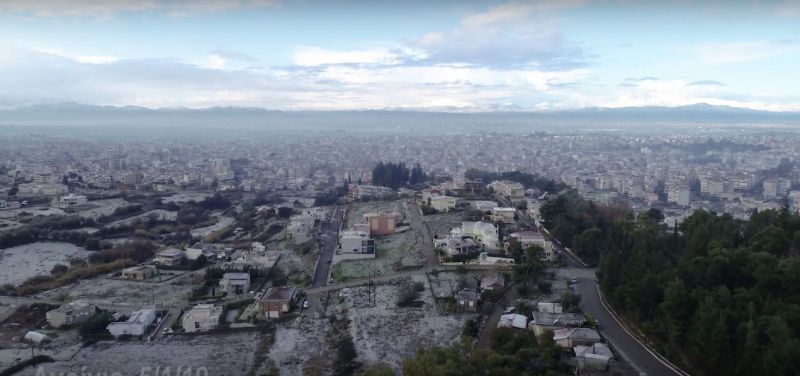 Χιονισμένο το Αγρίνιο (βίντεο)
