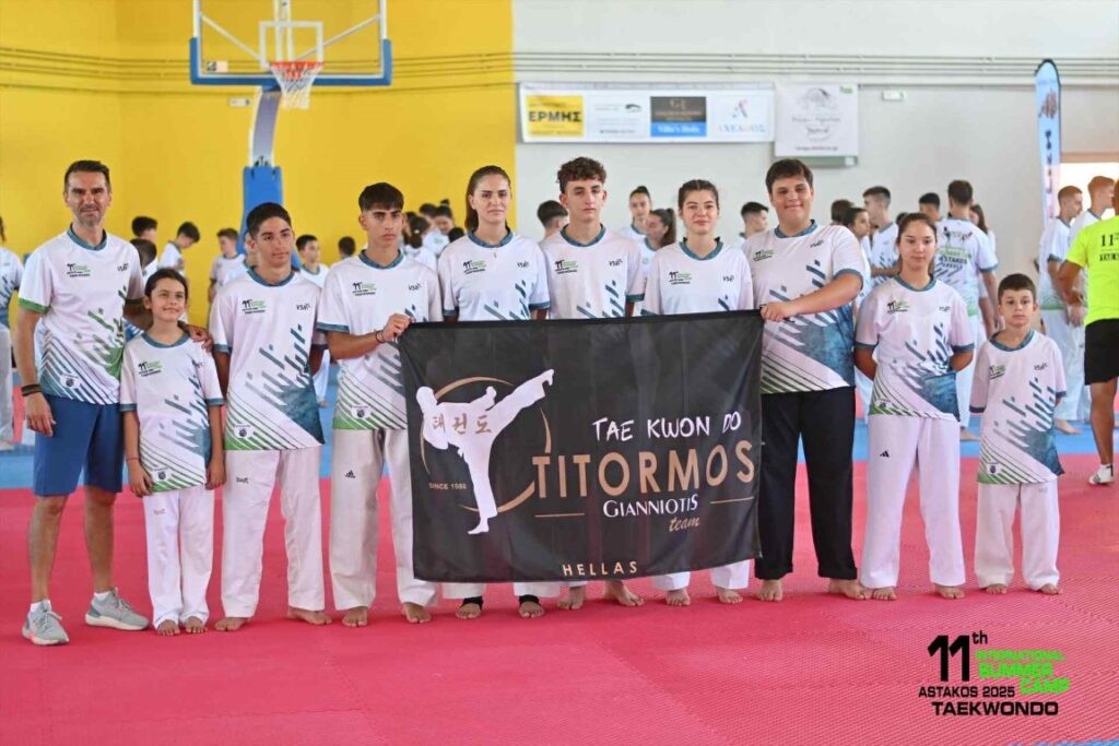 Ο «Τίτορμος» στο 11ο διεθνές camp ταεκβοντό στον Αστακό