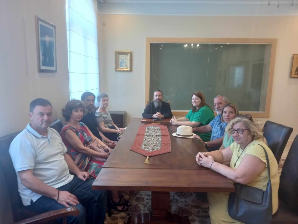 Επίσκεψη στον Μητροπολίτη Αιτωλίας και Ακαρνανίας από τον συνδυασμό &quot;Ισχυρός Δήμος, Δυνατές Κοινότητες, Ευημερία Πολιτών&quot; - Όλγα Δασκαλή