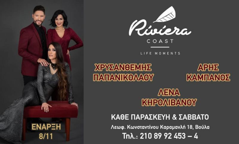 Άρης Καμπανός: Εντυπωσιάζει με τις εμφανίσεις του στο RIVIERA