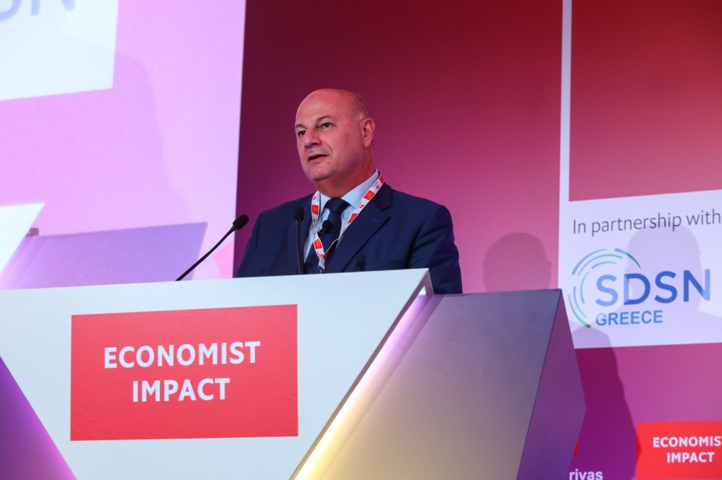 ΥπΑΑΤ, Κώστας Τσιάρας στο 8th Sustainability Summit του Economist: Δύσκολη εξίσωση η διασφάλιση της επισιτιστικής επάρκειας και η ταυτόχρονη προστασία του περιβάλλοντος, αλλά πρέπει να τη λύσουμε