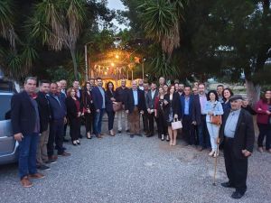 Επίσκεψη στην Κατοχή απο τον υποψήφιο Δήμαρχο Ι.Π. Μεσολογγίου Κώστα Λύρο