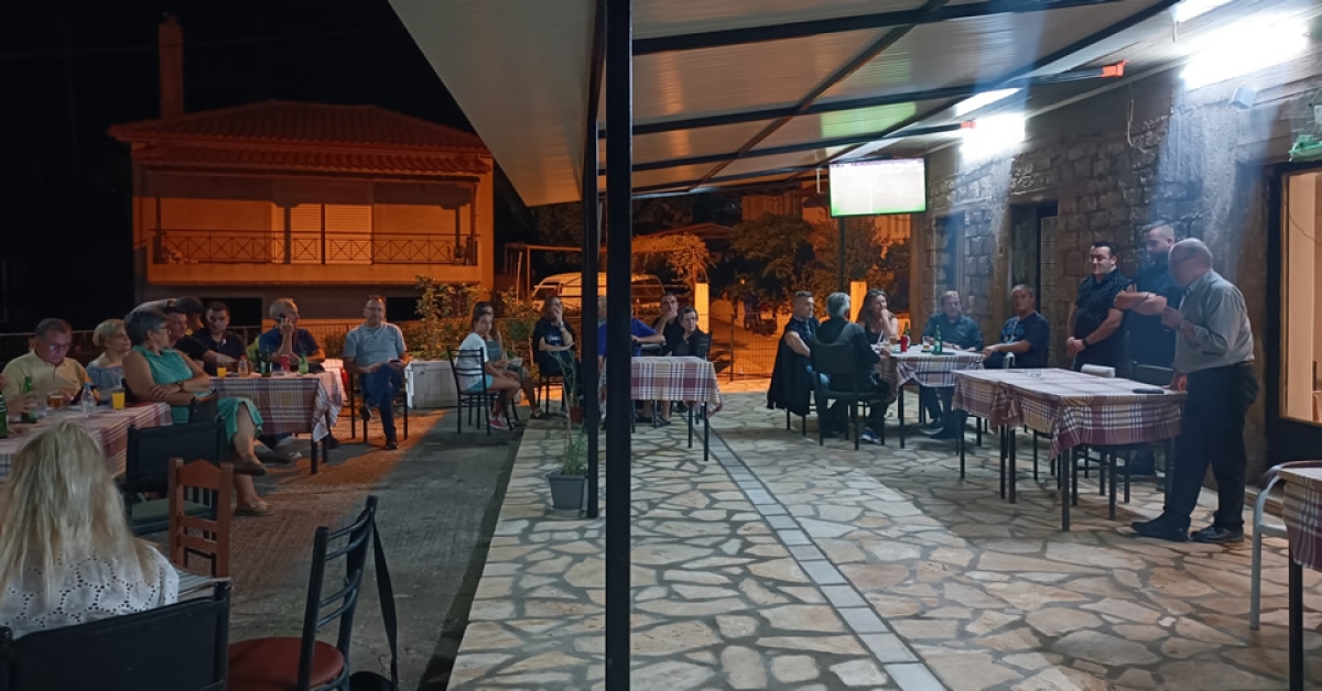 Δήμος Ναυπακτίας: Επίσκεψη &quot;Ενωτικής Πρωτοβουλίας&quot; στην Τοπική Κοινότητα Πιτσιναϊικων