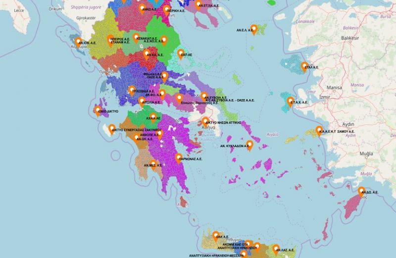 Εφαρμογή παρουσίασης Τοπικών Προγραμμάτων LEADER/CLLD