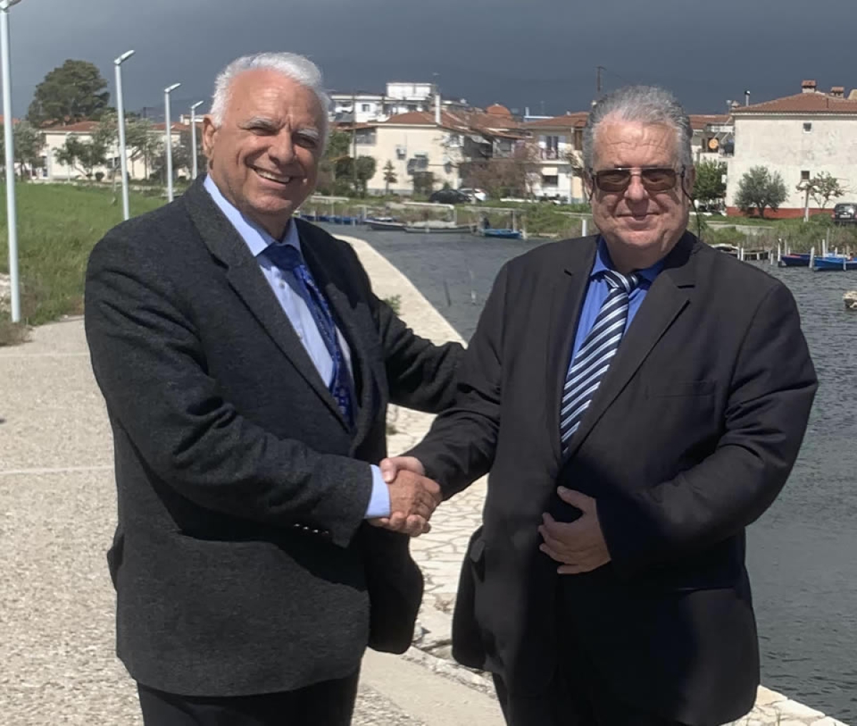 Συμπόρευση Κώστα Ρόμπολα με τον υποψήφιο Δήμαρχο, Θανάση Λύρο