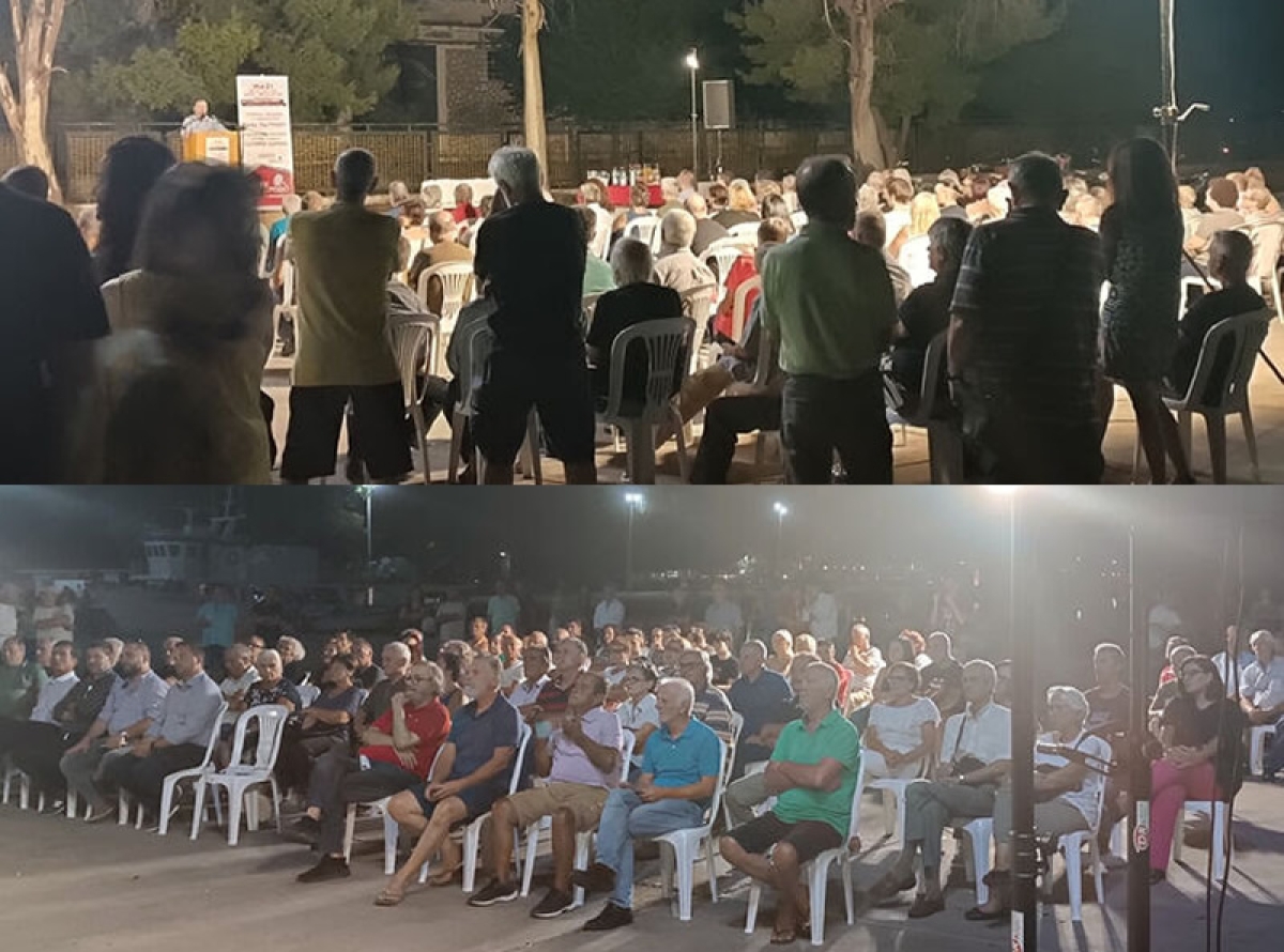 Μαζική και με μαχητικότητα η πρώτη συγκέντρωση της «Λαϊκής Συσπείρωσης»