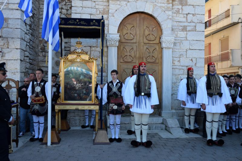 191η Επέτειος της Εξόδου του Μεσολογγίου.  Κυριακή των Βαΐων 2017 -  Δεύτερη ημέρα εορτασμών